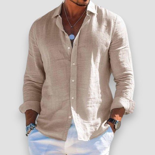 Camisa Santorini: ligereza y estilo para el verano