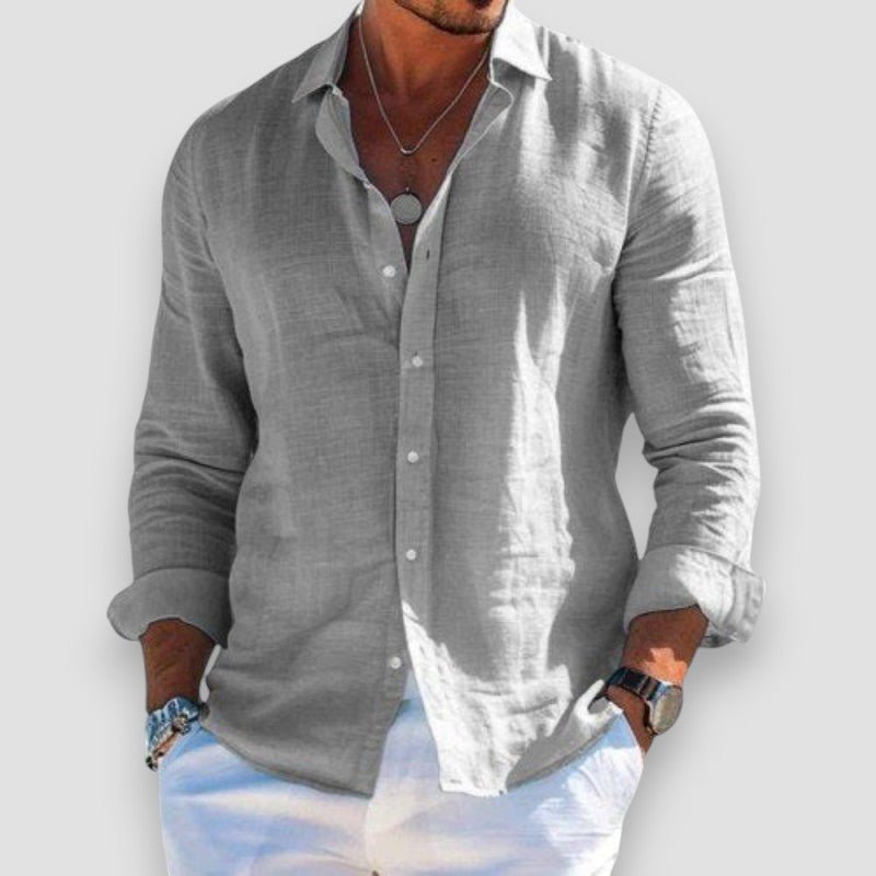 Camisa Santorini: ligereza y estilo para el verano