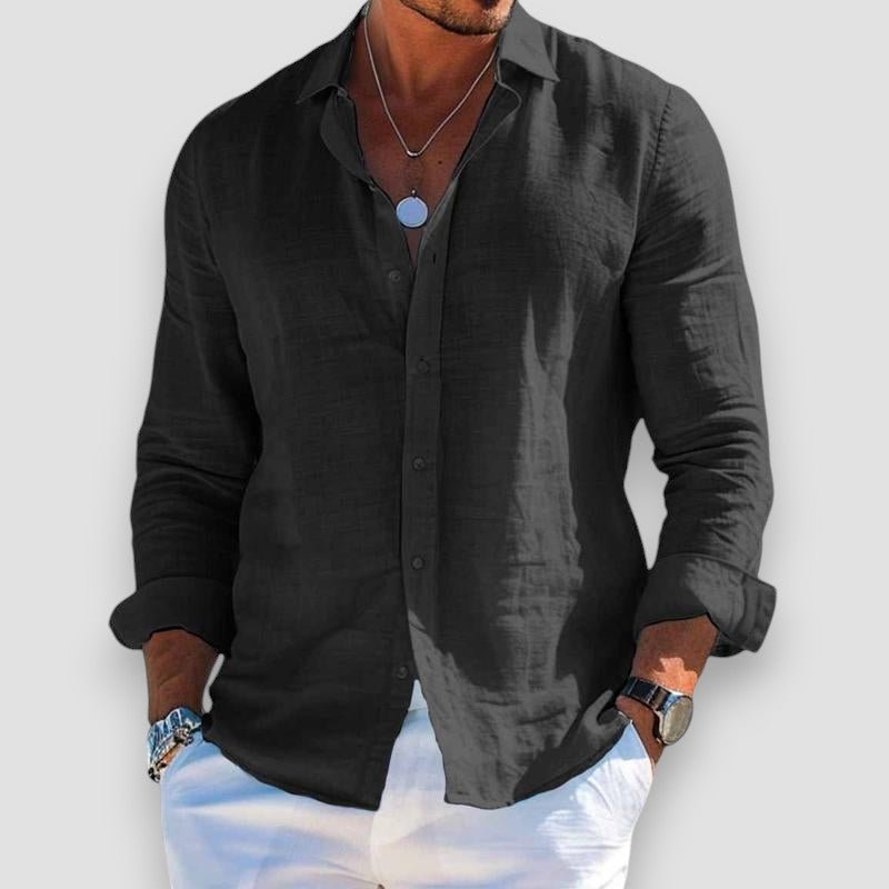 Camisa Santorini: ligereza y estilo para el verano