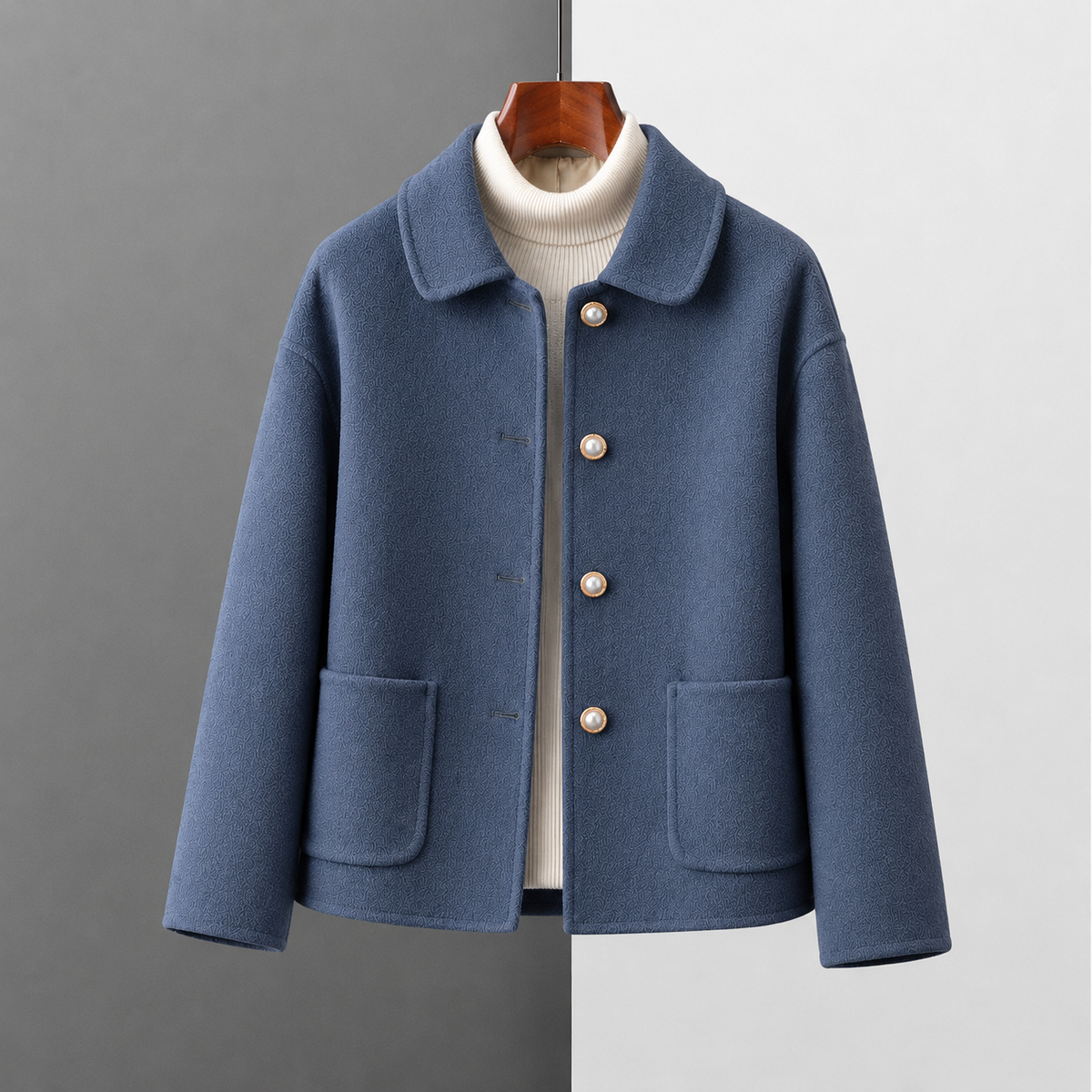 CLARA Chaqueta corta de cachemira
