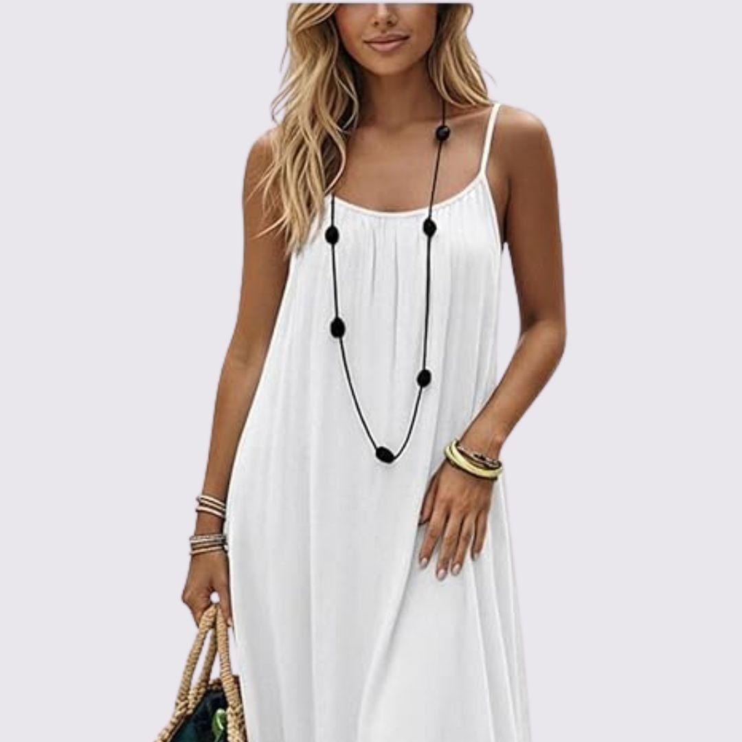 Sommerfeld | Elegante vestido de verano con espalda descubierta