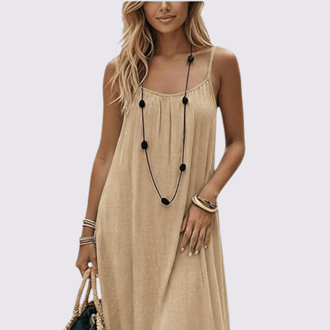 Sommerfeld | Elegante vestido de verano con espalda descubierta