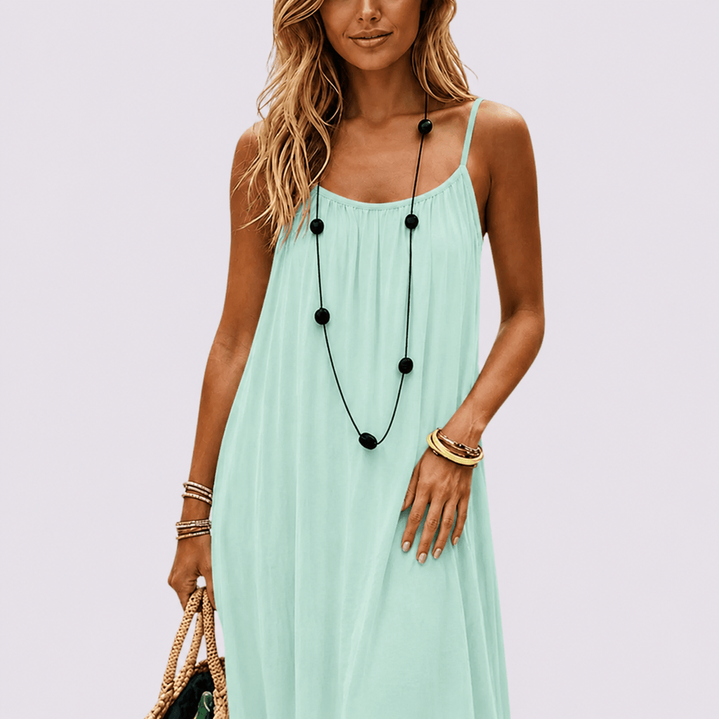 Sommerfeld | Elegante vestido de verano con espalda descubierta