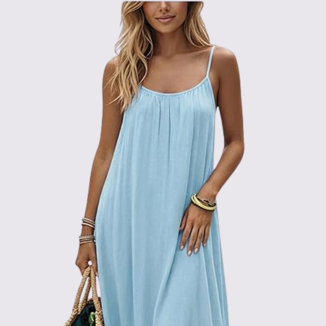 Sommerfeld | Elegante vestido de verano con espalda descubierta