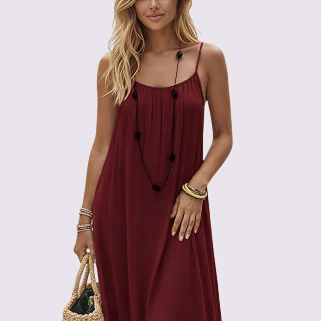 Sommerfeld | Elegante vestido de verano con espalda descubierta