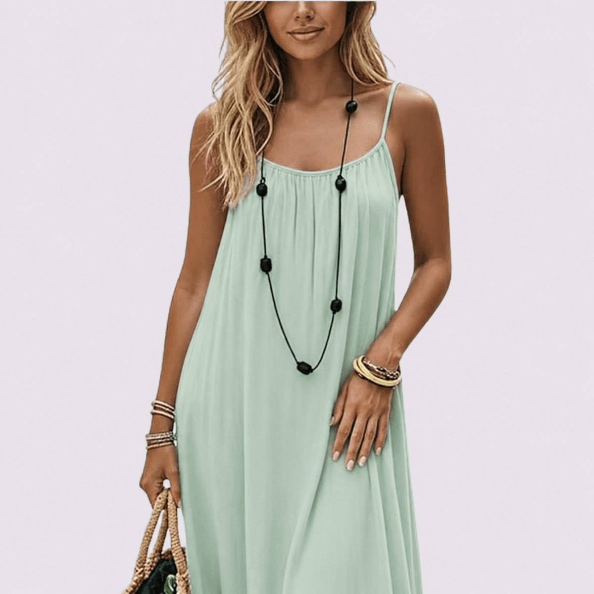 Sommerfeld | Elegante vestido de verano con espalda descubierta