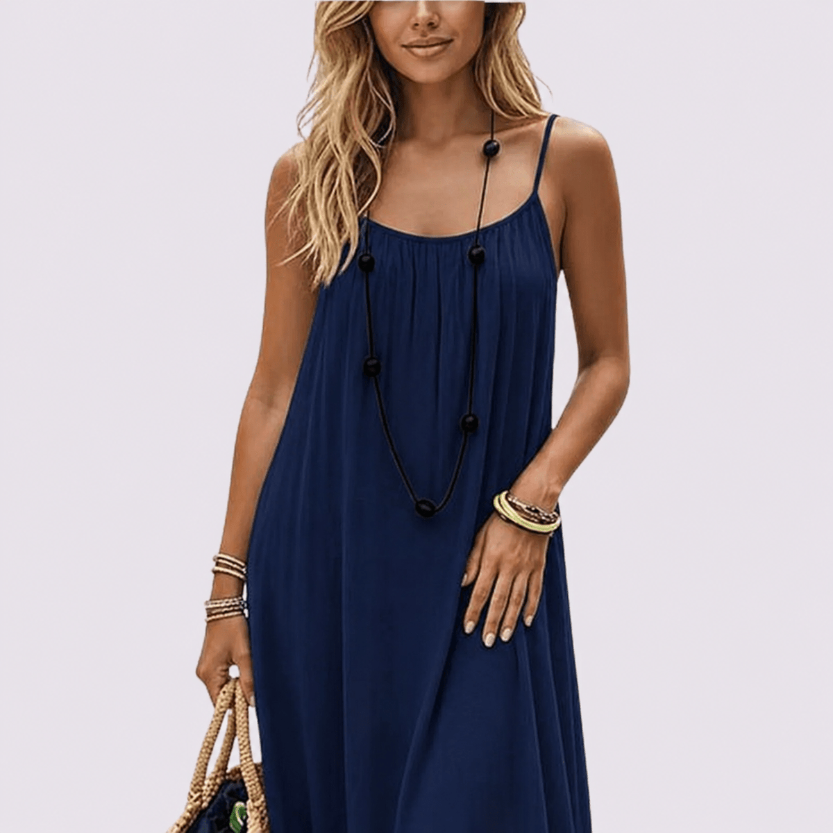 Sommerfeld | Elegante vestido de verano con espalda descubierta