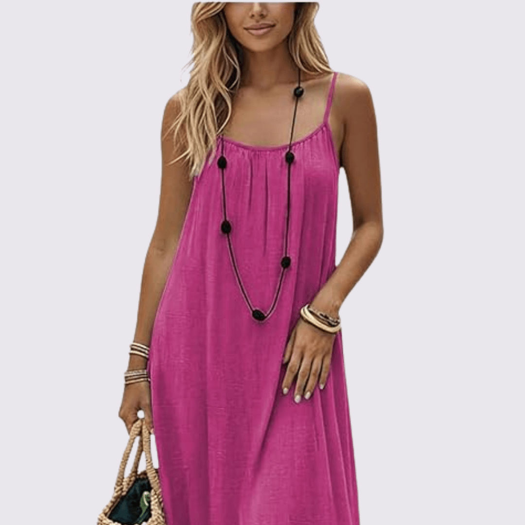 Sommerfeld | Elegante vestido de verano con espalda descubierta