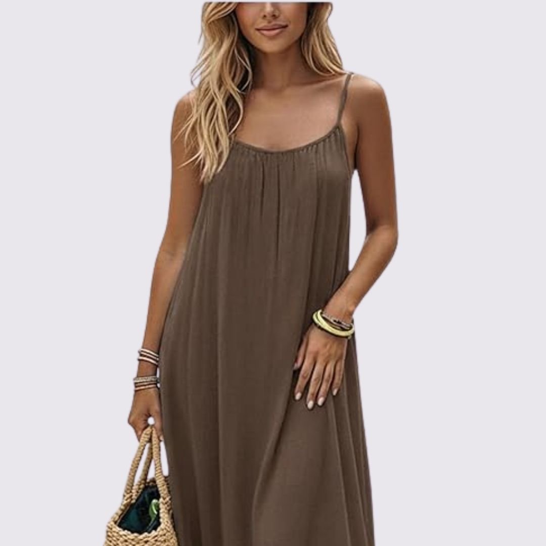 Sommerfeld | Elegante vestido de verano con espalda descubierta