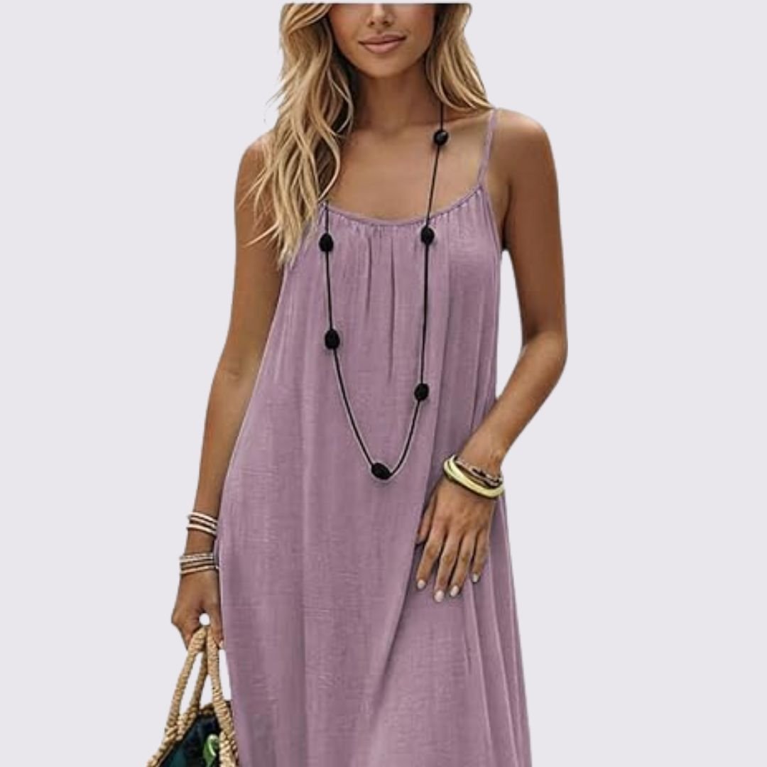 Sommerfeld | Elegante vestido de verano con espalda descubierta