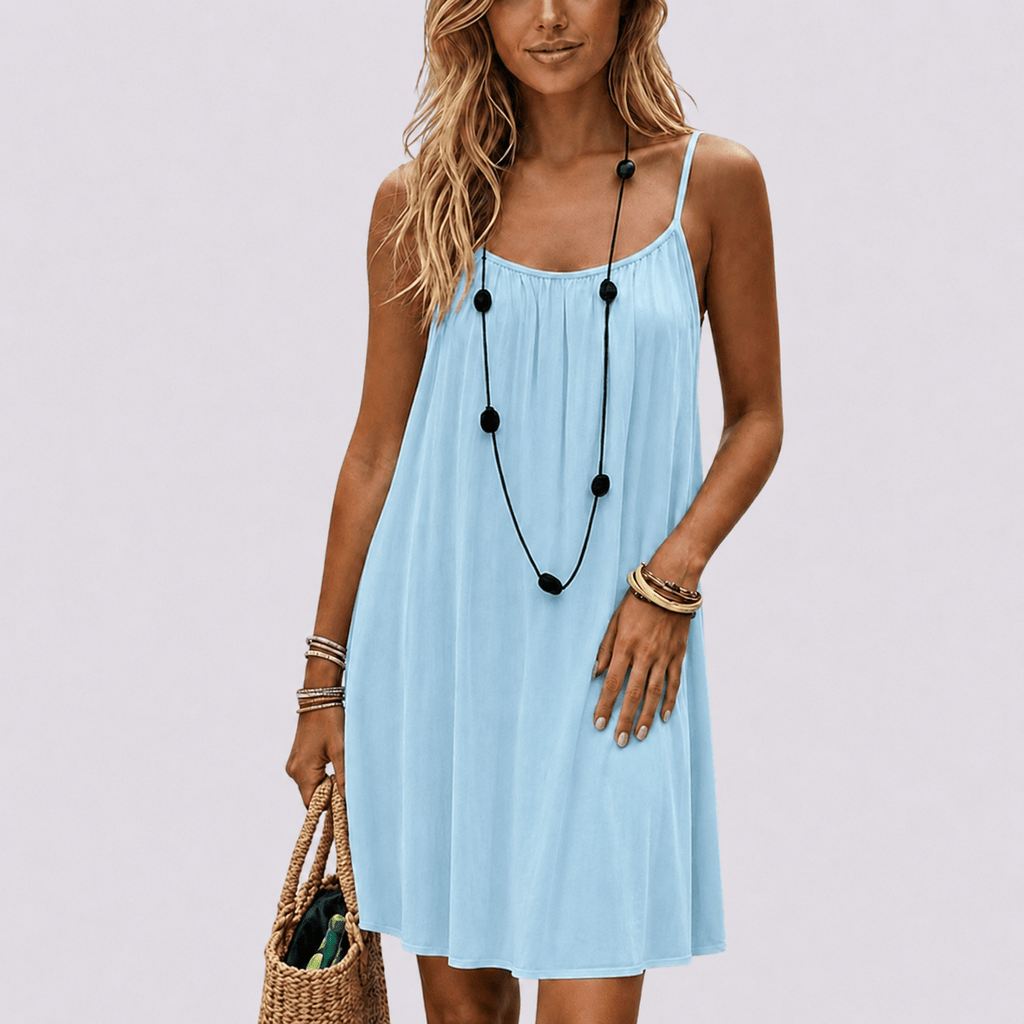 Sommerfeld | Elegante vestido de verano con espalda descubierta