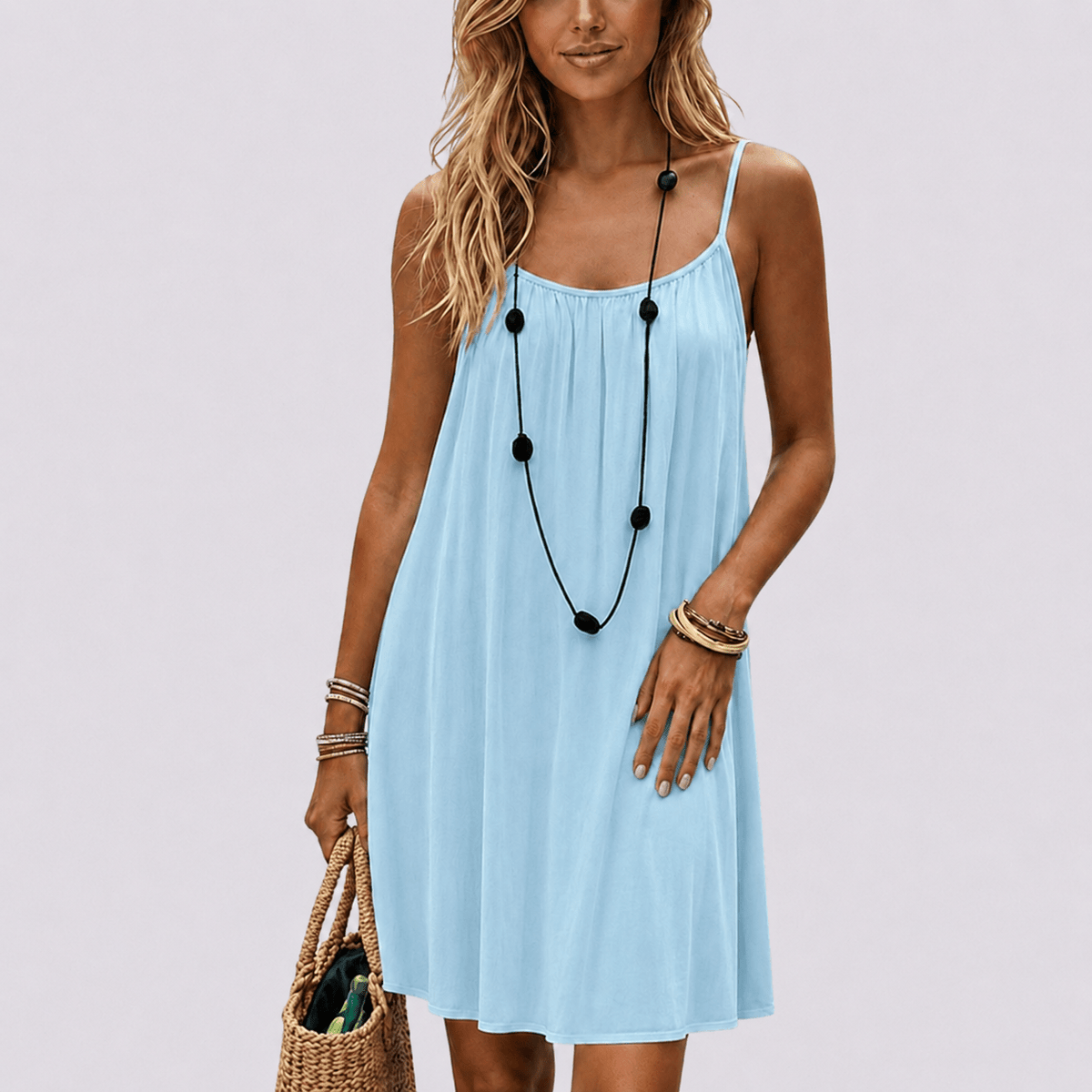 Sommerfeld | Elegante vestido de verano con espalda descubierta