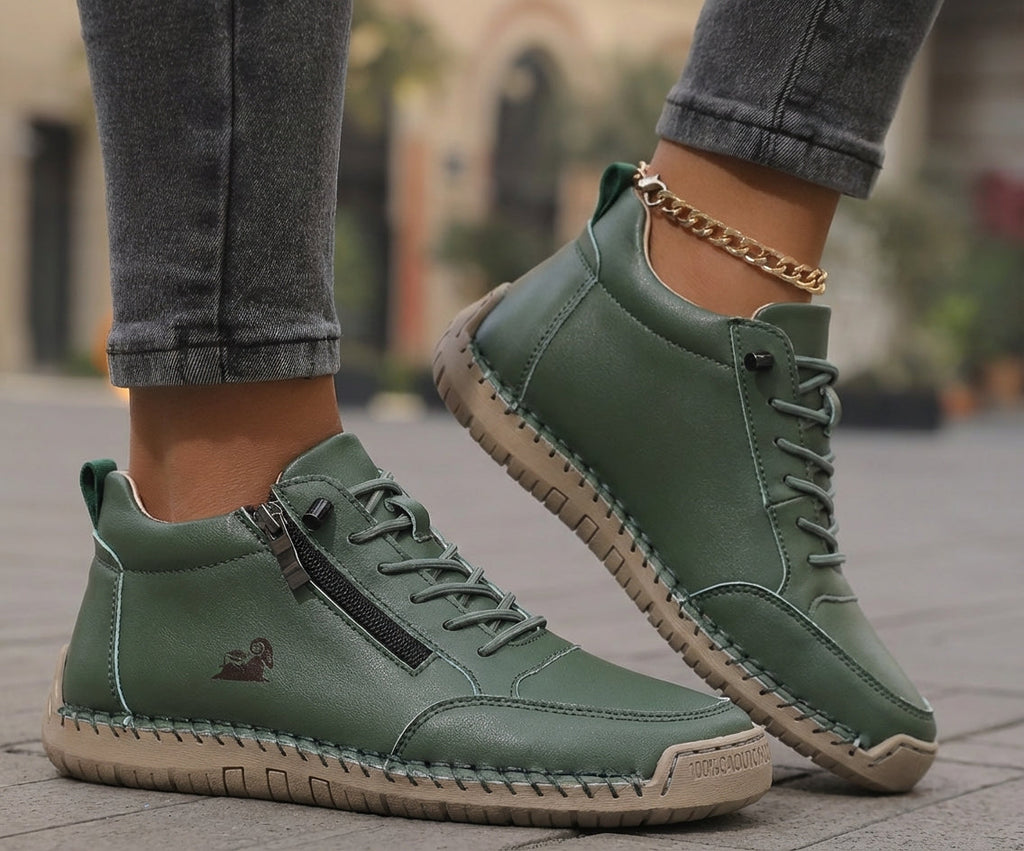 Mila – Zapatillas ortopédicas cómodas con cierre de cremallera