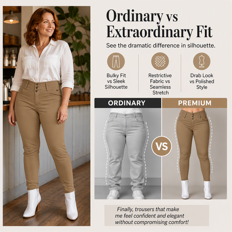 Vaqueros skinny de talle alto con elasticidad: favorecen tu figura y son cómodos todo el día