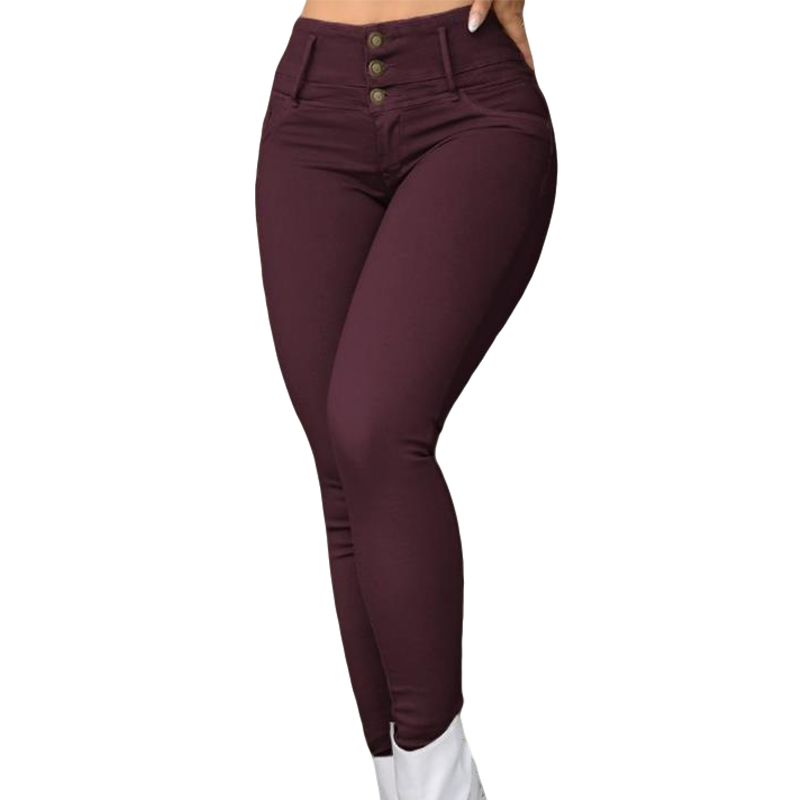 Vaqueros skinny de talle alto con elasticidad: favorecen tu figura y son cómodos todo el día